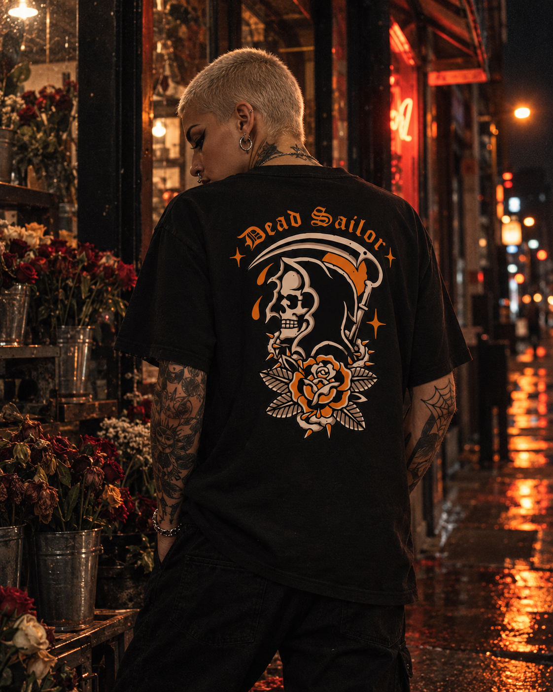 Reaper's Rose Tee